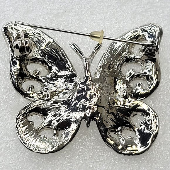 Colorful Butterfly Brooch Pin - Picture 6 of 9